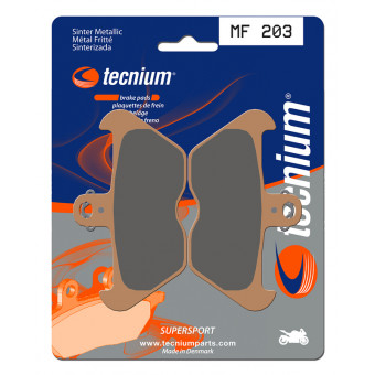 Plaquettes de frein moto Tecnium Tecnium MF203 mtal fritt