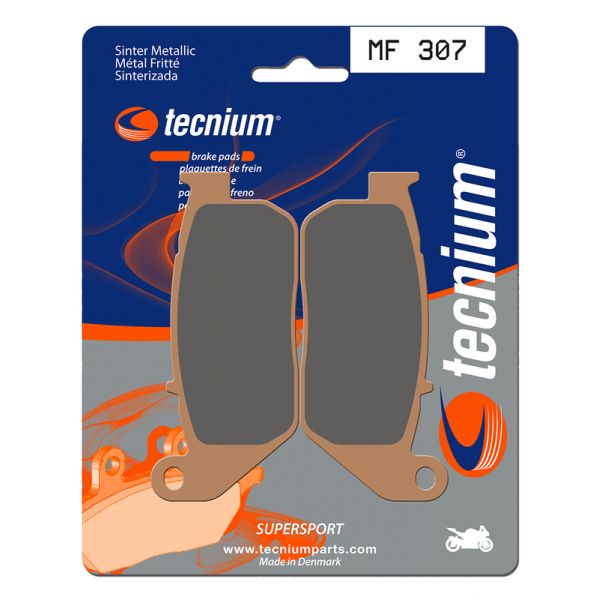Plaquettes de frein moto Tecnium Tecnium MF307 mtal fritt