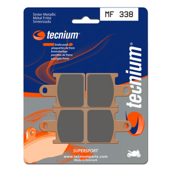 Plaquettes de frein moto Tecnium Tecnium MF338 mtal fritt