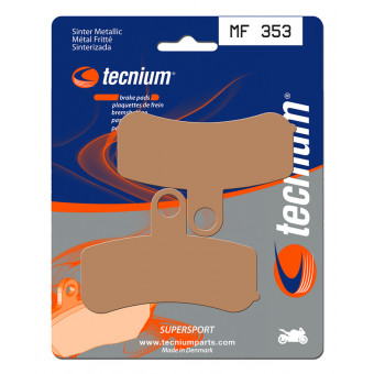 Plaquettes de frein moto Tecnium Tecnium MF353 mtal fritt