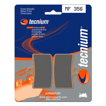Plaquettes de frein moto Tecnium Tecnium MF356 métal fritté