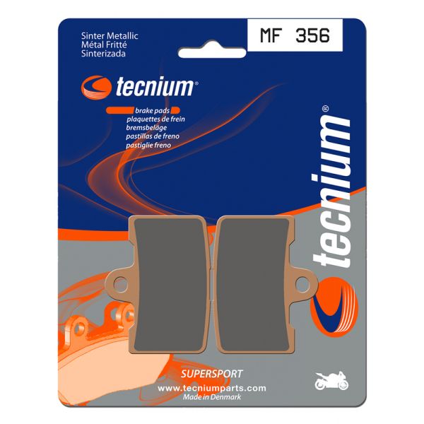 Plaquettes de frein moto Tecnium Tecnium MF356 m�tal fritt�