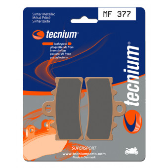 Plaquettes de frein moto Tecnium Tecnium MF377 mtal fritt