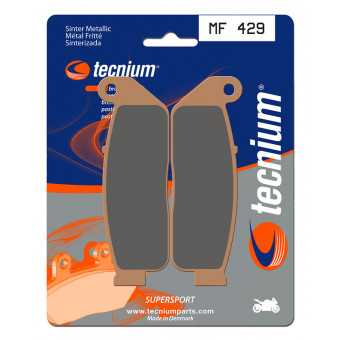 Plaquettes de frein moto Tecnium Tecnium MF429 métal fritté Plaquettes de frein moto Tecnium Tecnium MF429 métal fritté