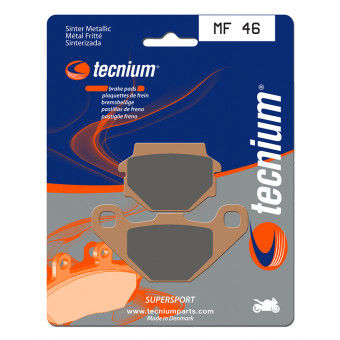 Plaquettes de frein moto Tecnium Tecnium MF46 mtal fritt