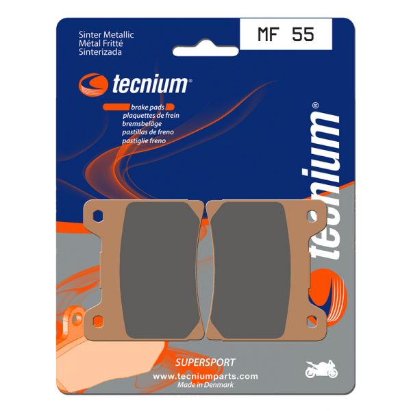 Plaquettes de frein moto Tecnium Tecnium MF55 mtal fritt