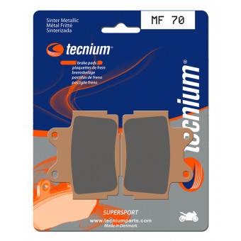 Plaquettes de frein moto Tecnium Tecnium MF70 mtal fritt