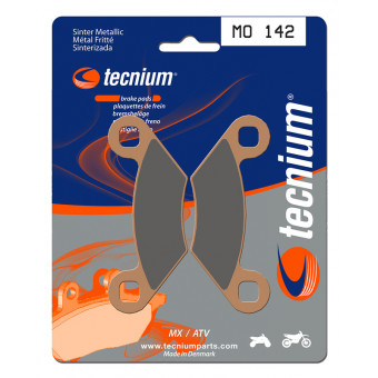 Plaquettes de frein moto Tecnium Tecnium MO142 mtal fritt