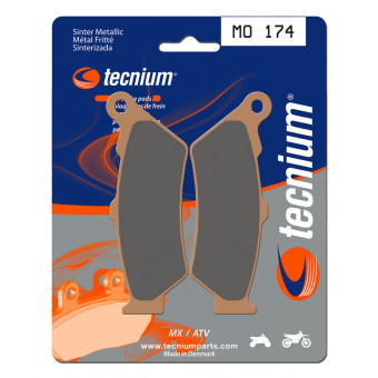 Plaquettes de frein moto Tecnium Tecnium MO174 mtal fritt