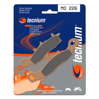 Plaquettes de frein moto Tecnium Tecnium MO226 mtal fritt