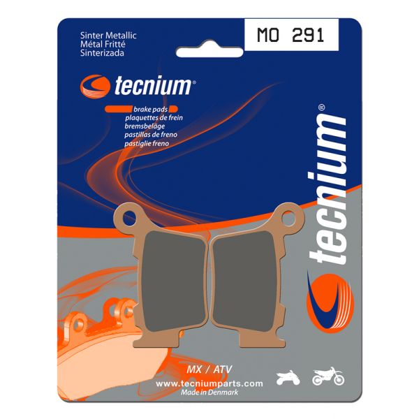 Plaquettes de frein moto Tecnium Tecnium MO291 mtal fritt
