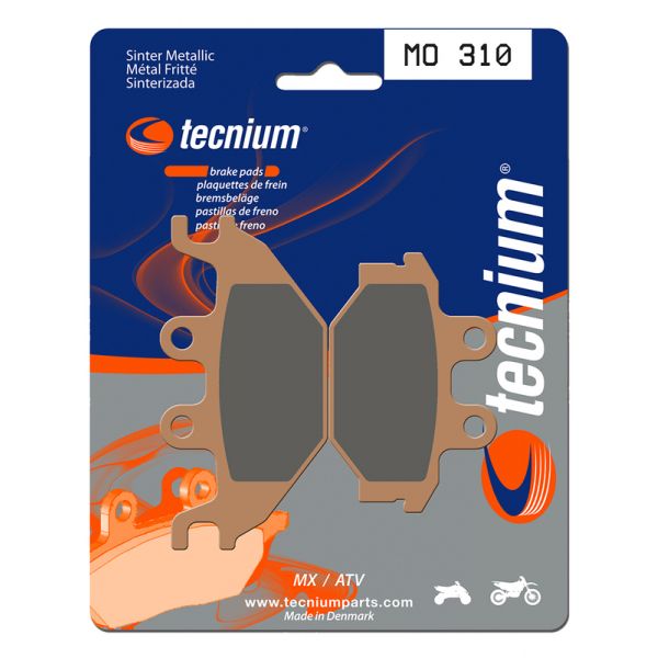 Plaquettes de frein moto Tecnium Tecnium MO310 mtal fritt