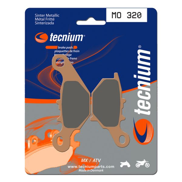Plaquettes de frein moto Tecnium Tecnium MO320 mtal fritt