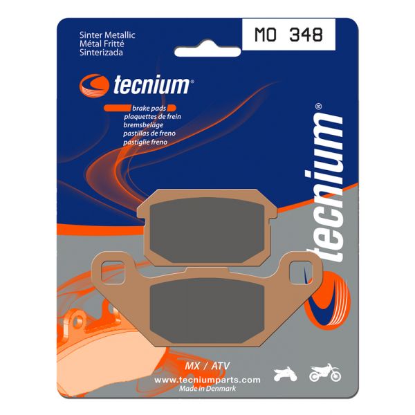 Plaquettes de frein moto Tecnium Tecnium MO348 mtal fritt