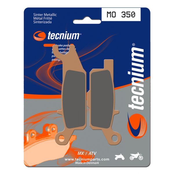 Plaquettes de frein moto Tecnium Tecnium MO350 mtal fritt