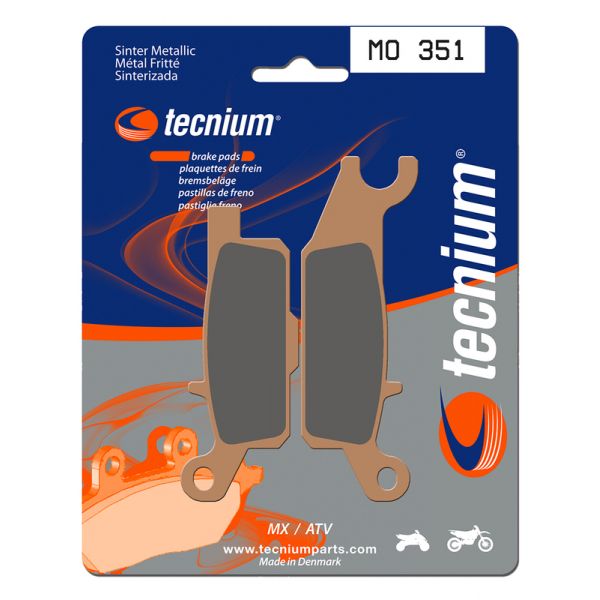 Plaquettes de frein moto Tecnium Tecnium MO351 mtal fritt