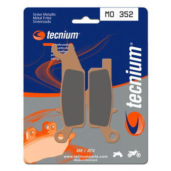 Plaquettes de frein moto Tecnium Tecnium MO352 mtal fritt