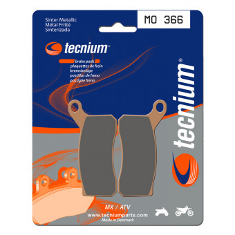 Plaquettes de frein moto Tecnium Tecnium MO366 mtal fritt