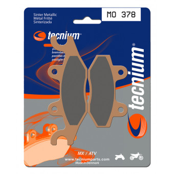 Plaquettes de frein moto Tecnium Tecnium MO378 mtal fritt