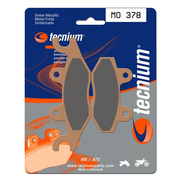 Plaquettes de frein moto Tecnium Tecnium MO378 mtal fritt
