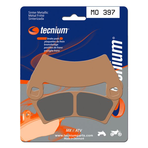 Plaquettes de frein moto Tecnium Tecnium MO397 mtal fritt