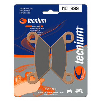 Plaquettes de frein moto Tecnium Tecnium MO399 mtal fritt
