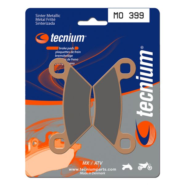 Plaquettes de frein moto Tecnium Tecnium MO399 mtal fritt