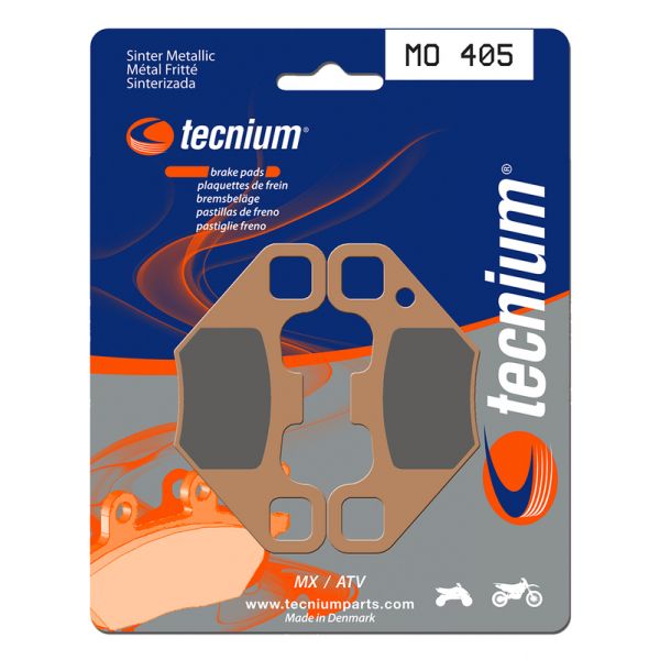 Plaquettes de frein moto Tecnium Tecnium MO405 mtal fritt