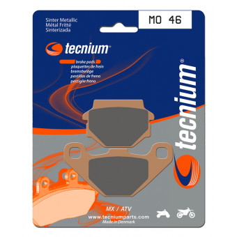 Plaquettes de frein moto Tecnium Tecnium MO46 mtal fritt