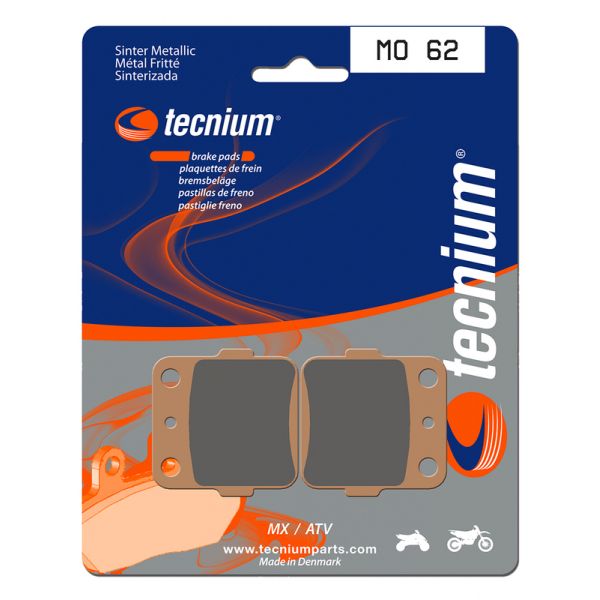 Plaquettes de frein moto Tecnium Tecnium MO62 mtal fritt