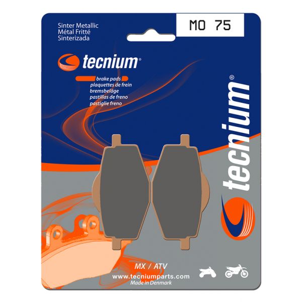Plaquettes de frein moto Tecnium Tecnium MO75 mtal fritt