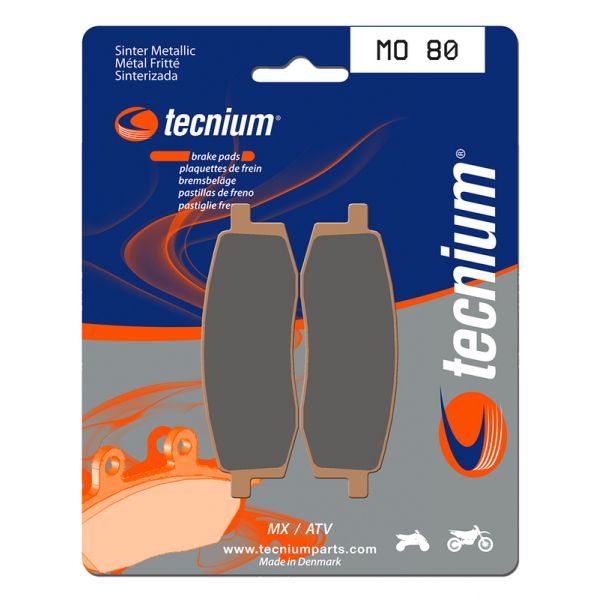 Plaquettes de frein moto Tecnium Tecnium MO80 mtal fritt