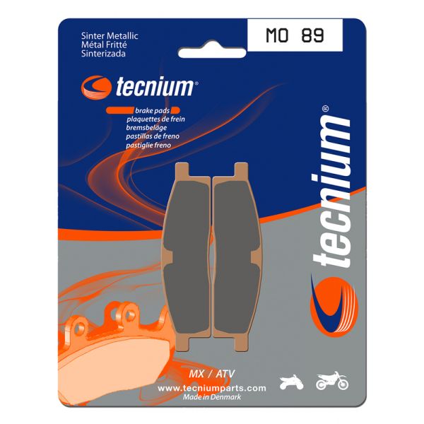 Plaquettes de frein moto Tecnium Tecnium MO89 mtal fritt