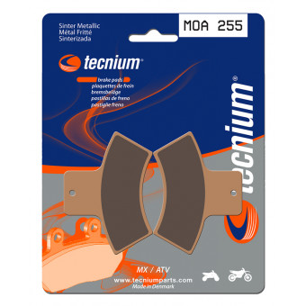 Plaquettes de frein moto Tecnium Tecnium MOA255 mtal fritt