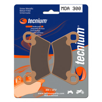 Plaquettes de frein moto Tecnium Tecnium MOA300 mtal fritt