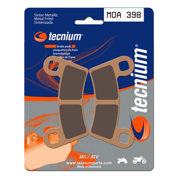 Plaquettes de frein moto Tecnium Tecnium MOA398 mtal fritt