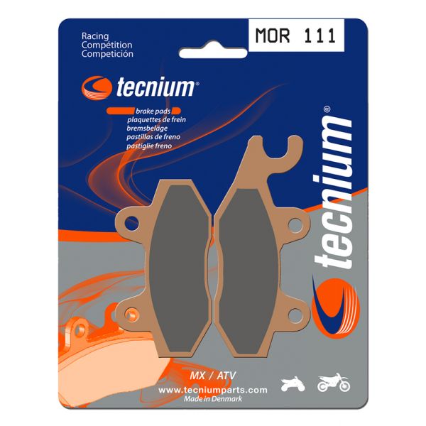 Plaquettes de frein moto Tecnium Tecnium MOR111 mtal fritt
