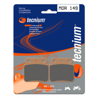 Plaquettes de frein moto Tecnium Tecnium MOR149 mtal fritt