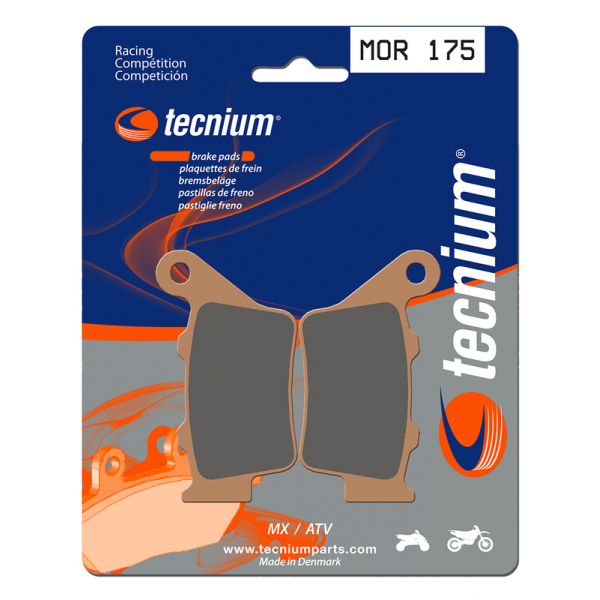 Plaquettes de frein moto Tecnium Tecnium MOR175 mtal fritt