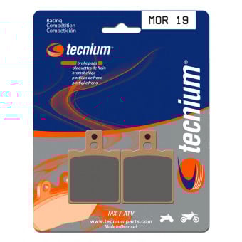 Plaquettes de frein moto Tecnium Tecnium MOR19 mtal fritt