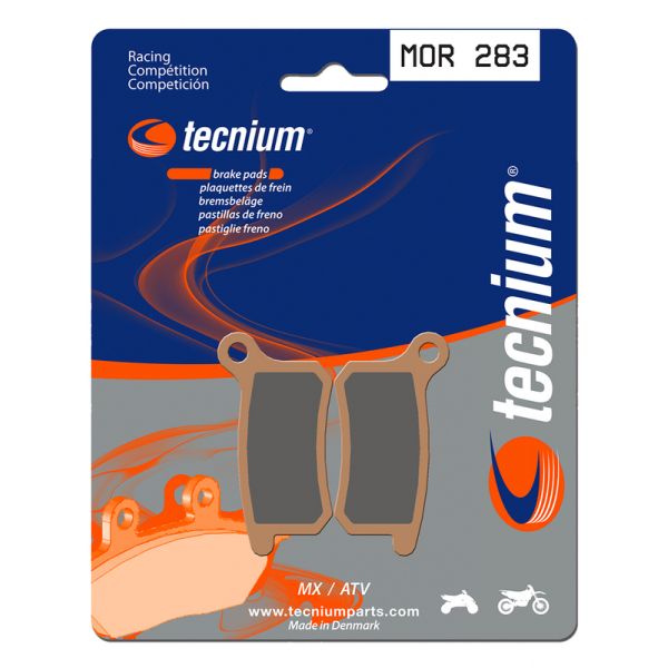 Plaquettes de frein moto Tecnium Tecnium MOR283 mtal fritt