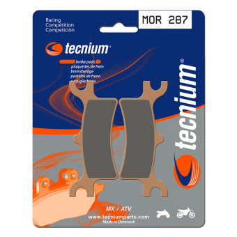 Plaquettes de frein moto Tecnium Tecnium MOR287 mtal fritt