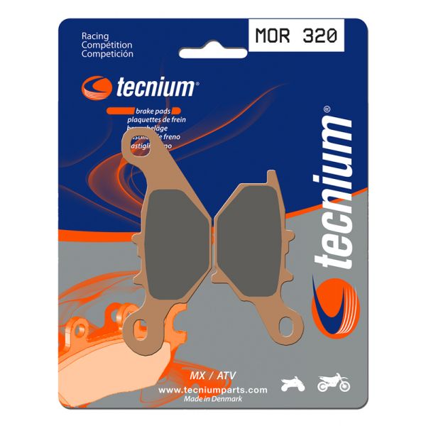 Plaquettes de frein moto Tecnium Tecnium MOR320 mtal fritt