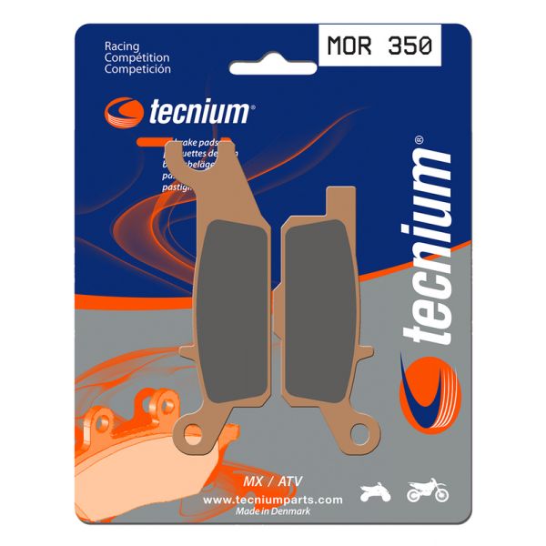 Plaquettes de frein moto Tecnium Tecnium MOR350 m�tal fritt�