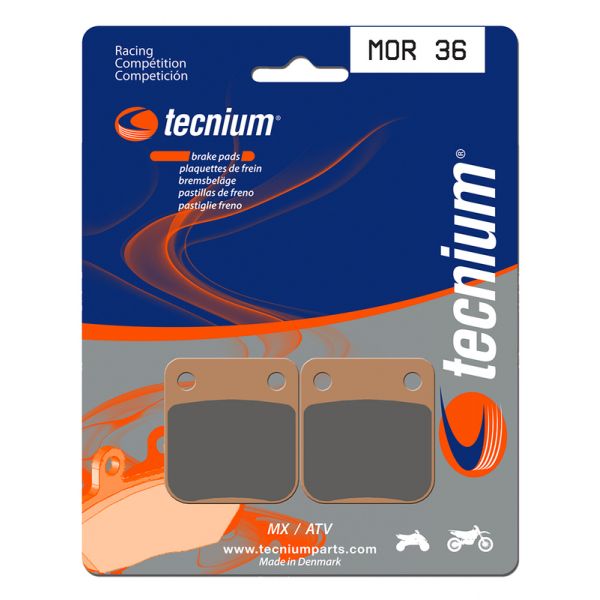Plaquettes de frein moto Tecnium Tecnium MOR36 métal fritté Plaquettes de frein moto Tecnium Tecnium MOR36 métal fritté