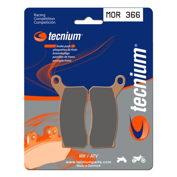 Plaquettes de frein moto Tecnium Tecnium MOR366 mtal fritt