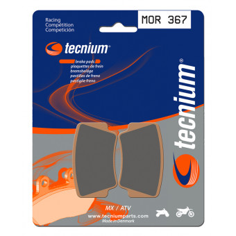Plaquettes de frein moto Tecnium Tecnium MOR367 mtal fritt