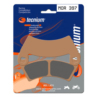Plaquettes de frein moto Tecnium Tecnium MOR397 mtal fritt