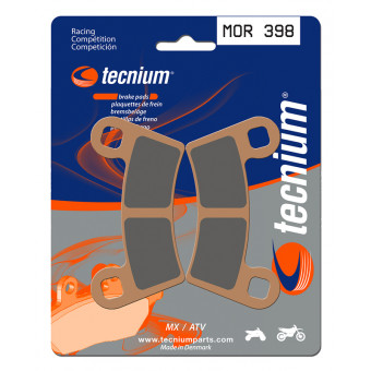 Plaquettes de frein moto Tecnium Tecnium MOR398 mtal fritt