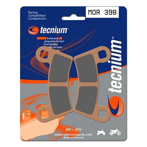 Plaquettes de frein moto Tecnium Tecnium MOR398 mtal fritt